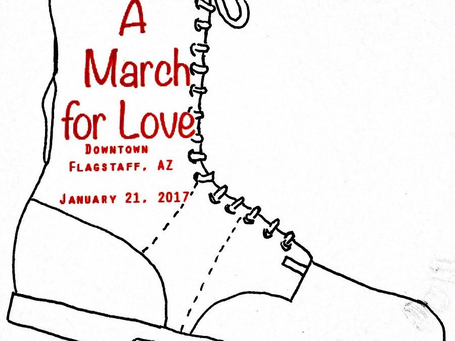 #NOWaz Woman’s March on Washington: Flagstaff, AZ