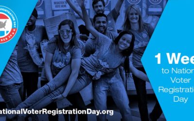 Mark your calendar: September 26 is National Voter Registration Day!