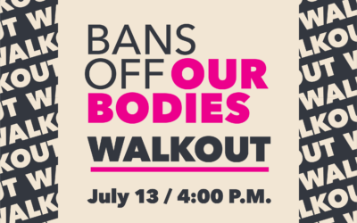 Bans off our bodies walkout